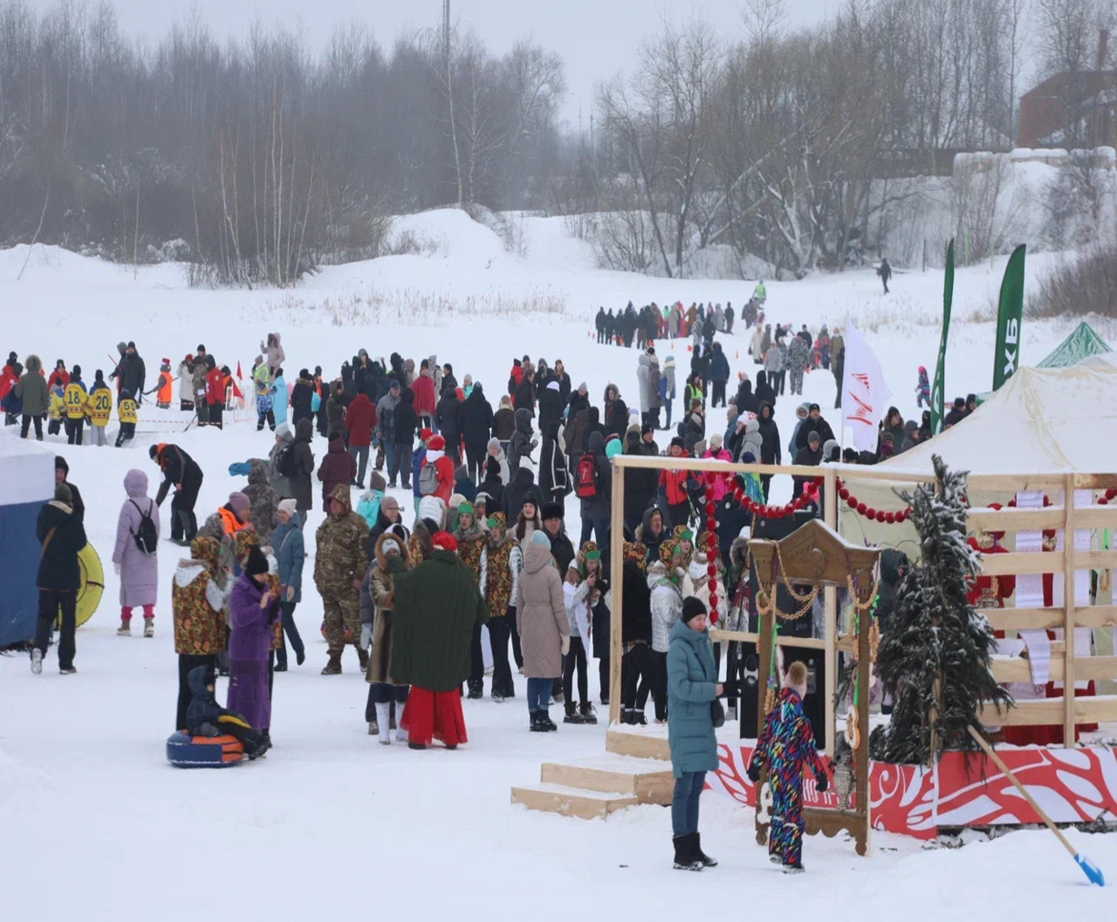 Зима на Пруду